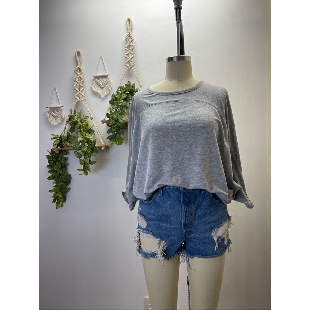 Victoria's Secret Sport Work-Out Top Grey Heathered